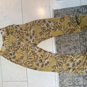 Floral Patterned Pants